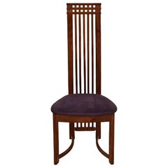 Frank Lloyd Wright Style Arts
Crafts High Back Side Chair or Dining Chair