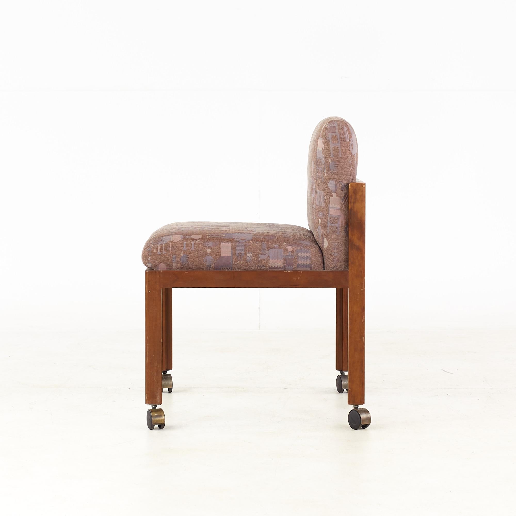 Chaises de salle à manger d'appoint mi-siècle de style Frank Lloyd Wright, lot de 6 en vente 2