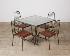 Frank Lloyd Wright Style Patio Dining Set