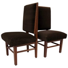 Frank Lloyd Wright Suite of Ten Henredon Dining Chairs, circa 1955