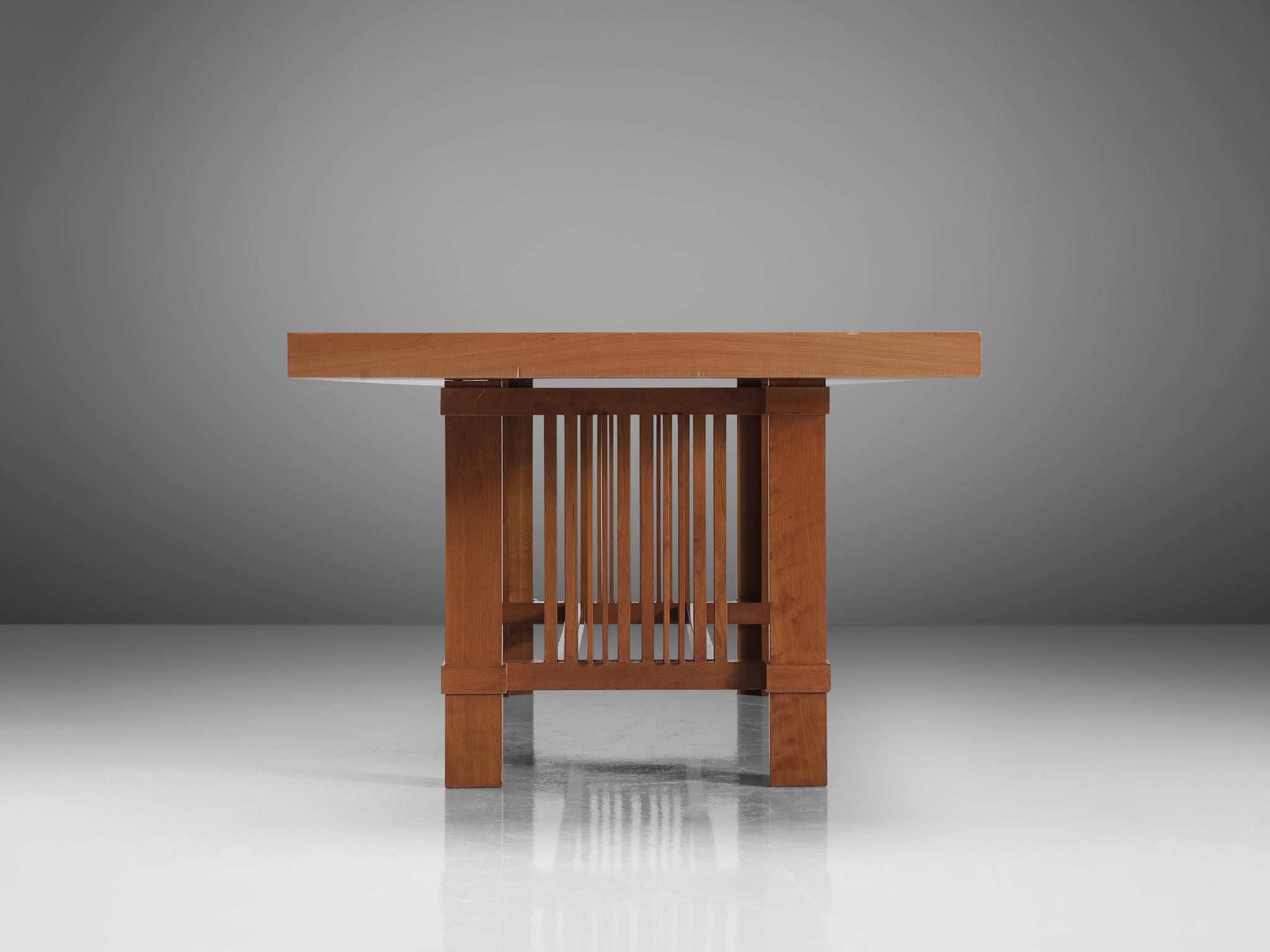 Frank Lloyd Wright 'Taliesin' 608 Dining Table in Cherry 1