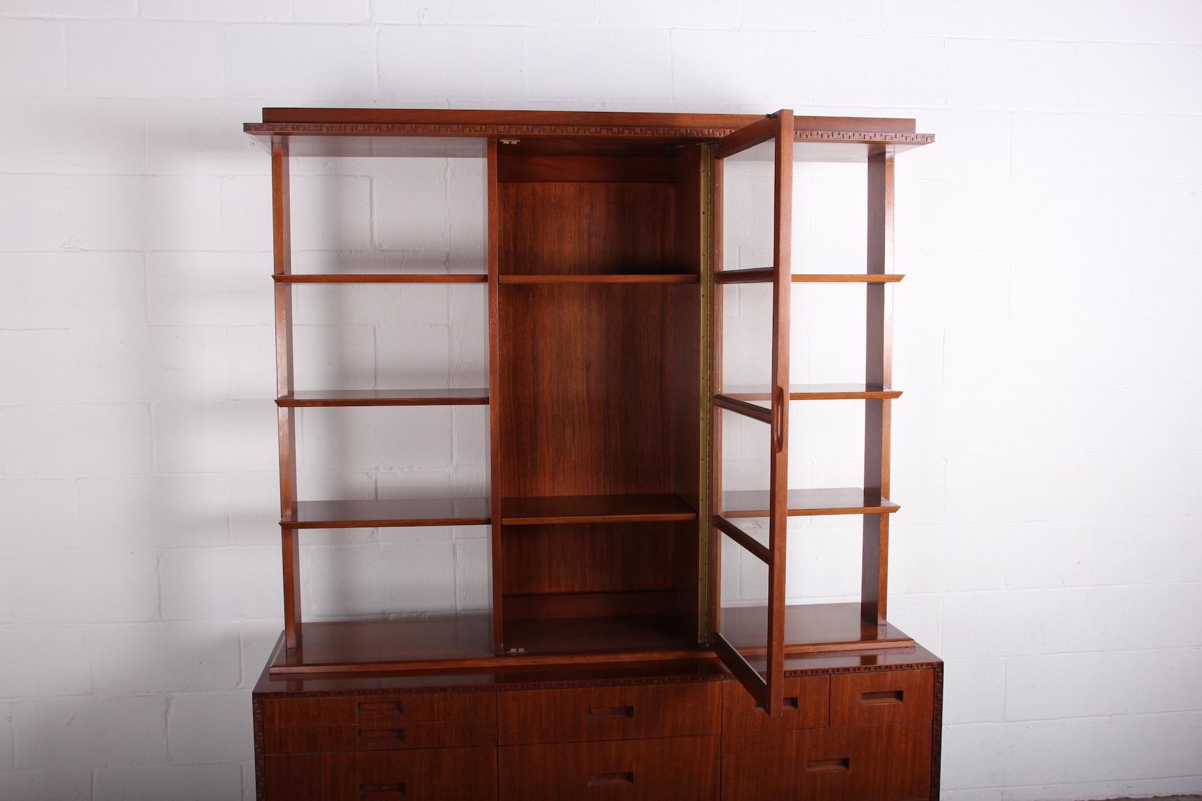 Frank Lloyd Wright 'Taliesin' Cabinet / Hutch 4