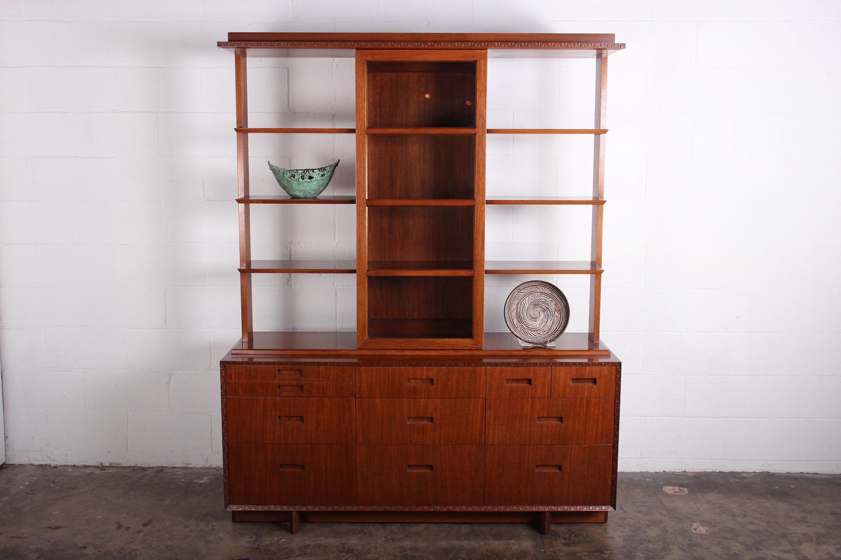 Frank Lloyd Wright 'Taliesin' Cabinet / Hutch 10