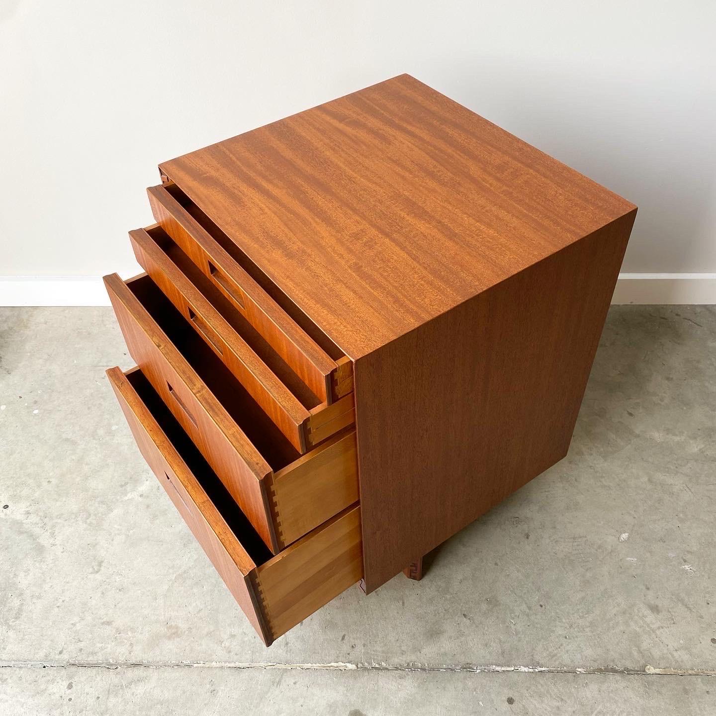 20th Century Frank Lloyd Wright Taliesin Chest of Drawers, Heritage Henredon For Sale