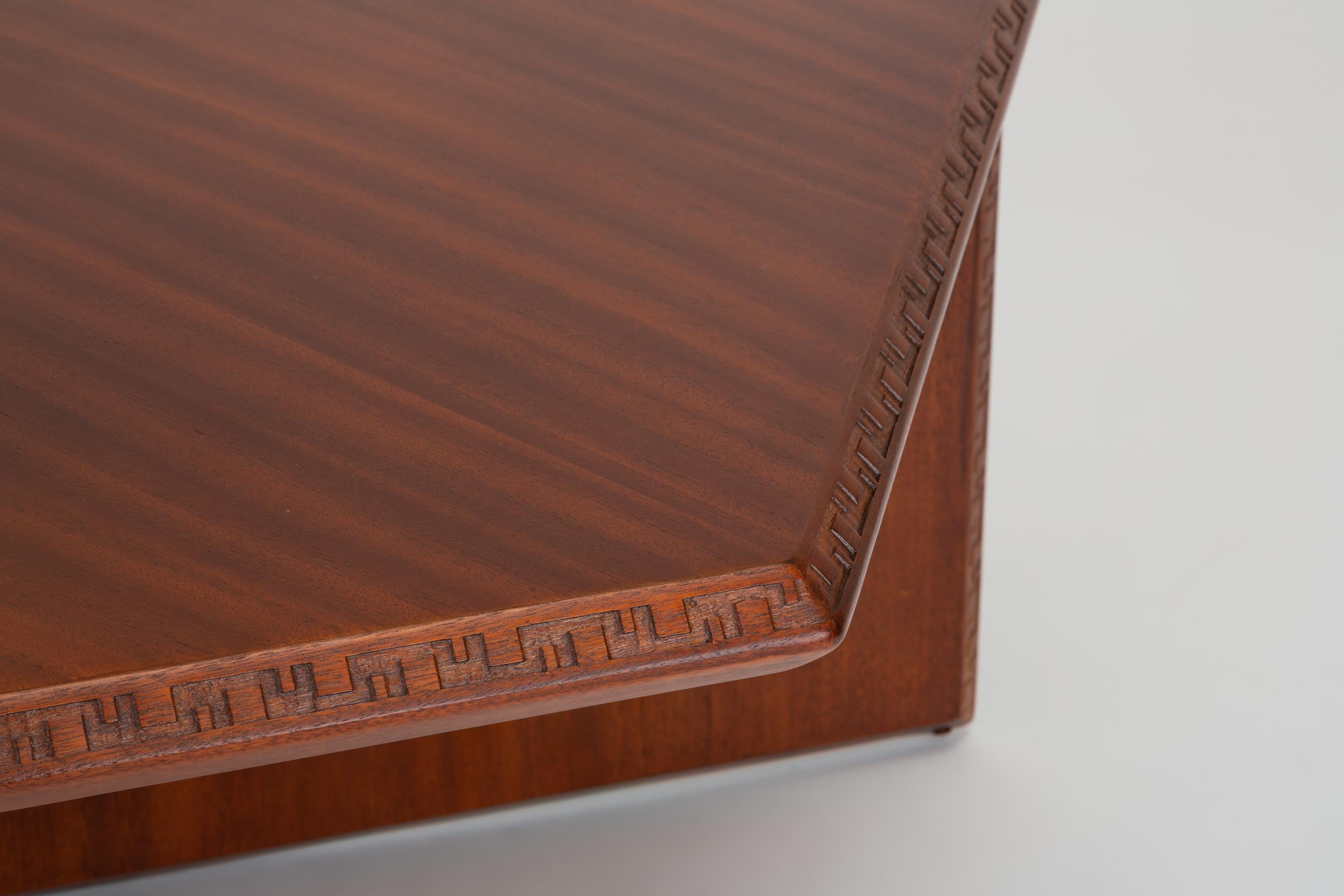 Frank Lloyd Wright “Taliesin” Coffee Table for Heritage-Henredon 7