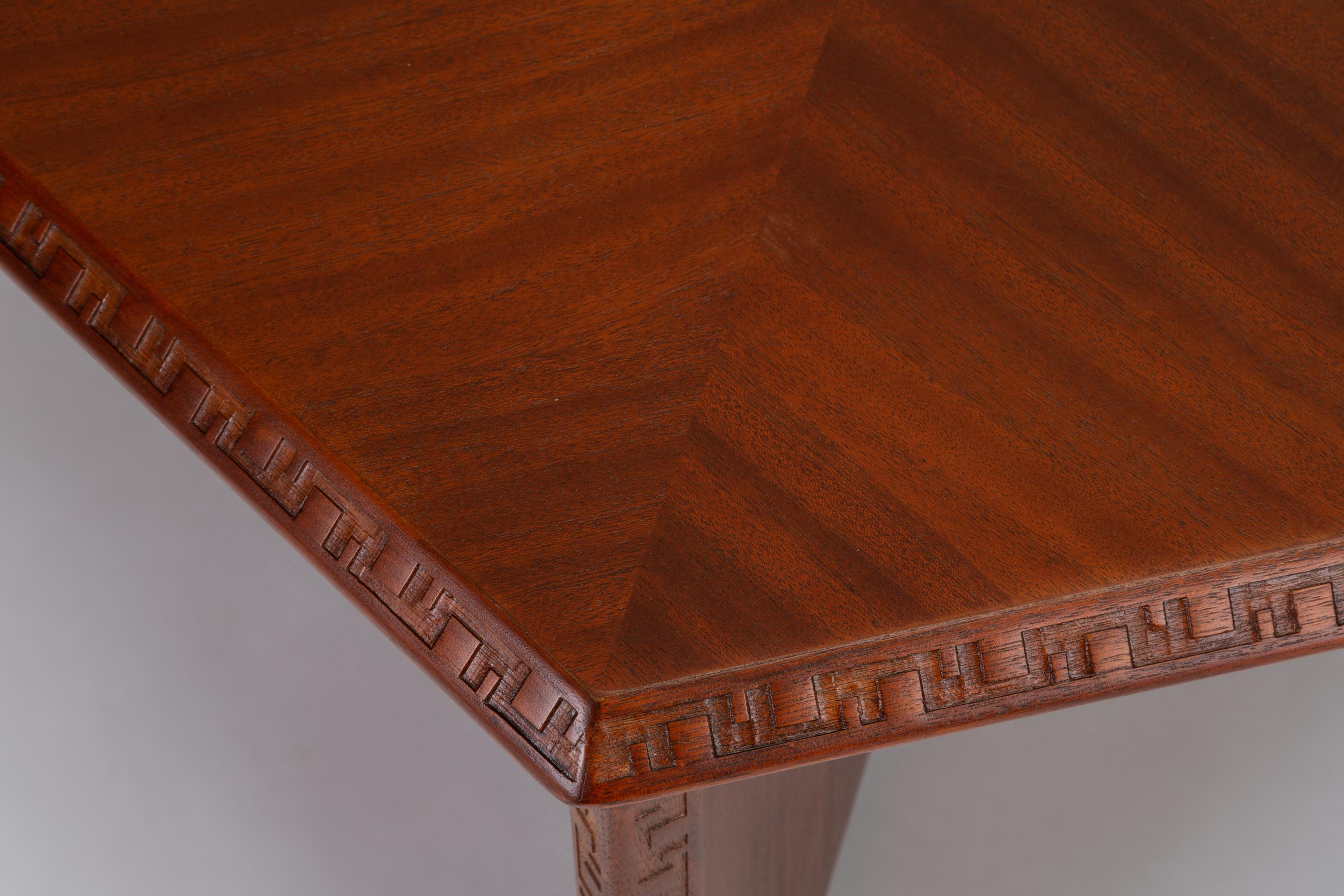 Frank Lloyd Wright “Taliesin” Coffee Table for Heritage-Henredon 10