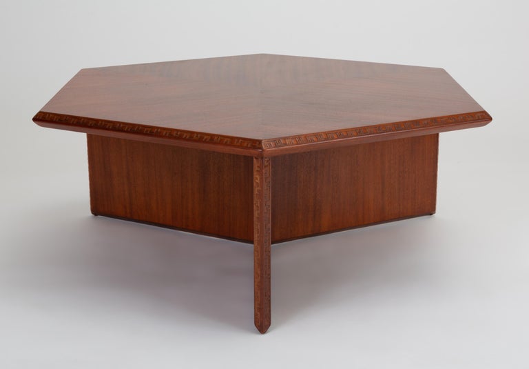 Frank Lloyd Wright “Taliesin” Coffee Table for HeritageHenredon at 1stDibs