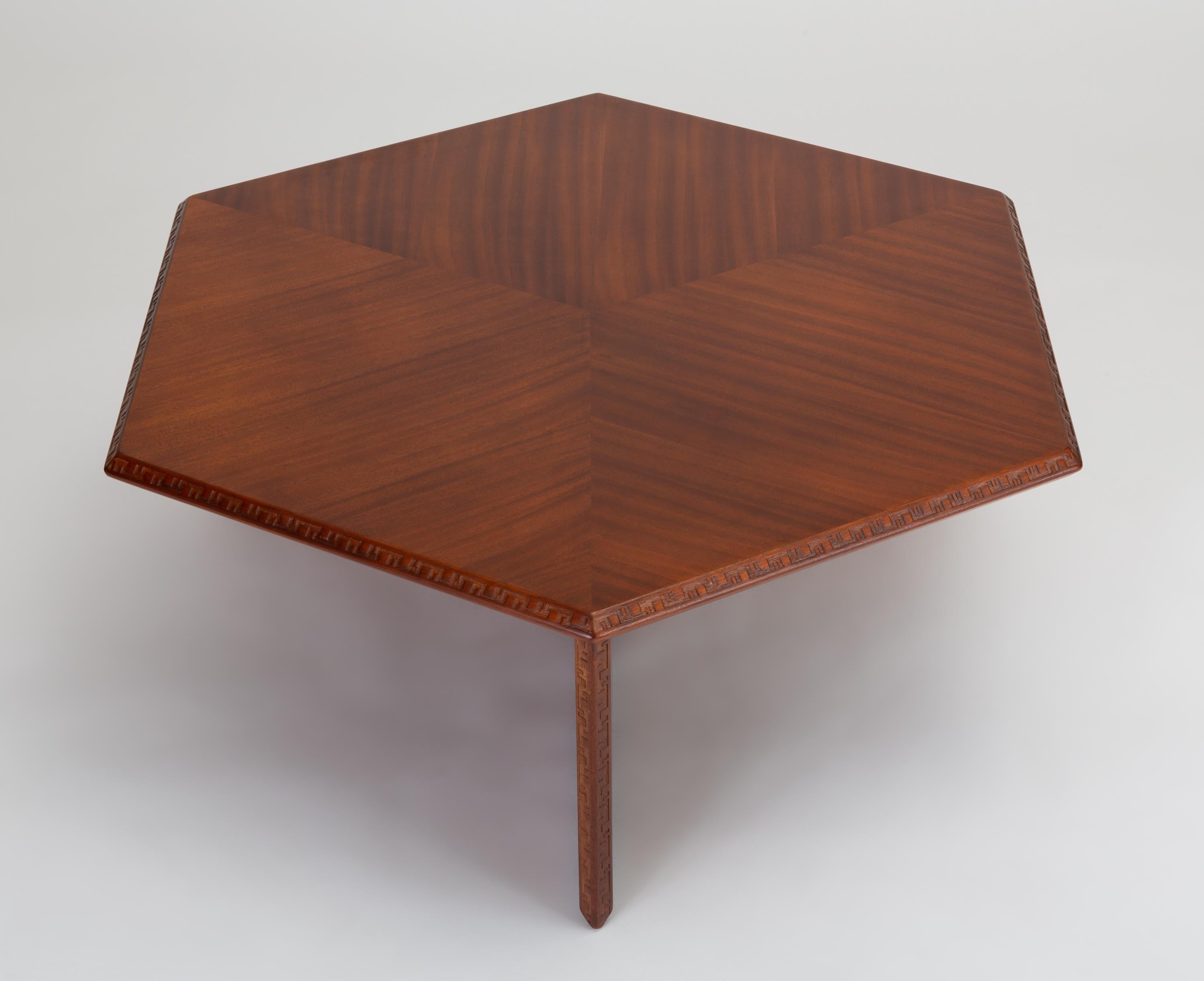Frank Lloyd Wright “Taliesin” Coffee Table for Heritage-Henredon (Prairie School)