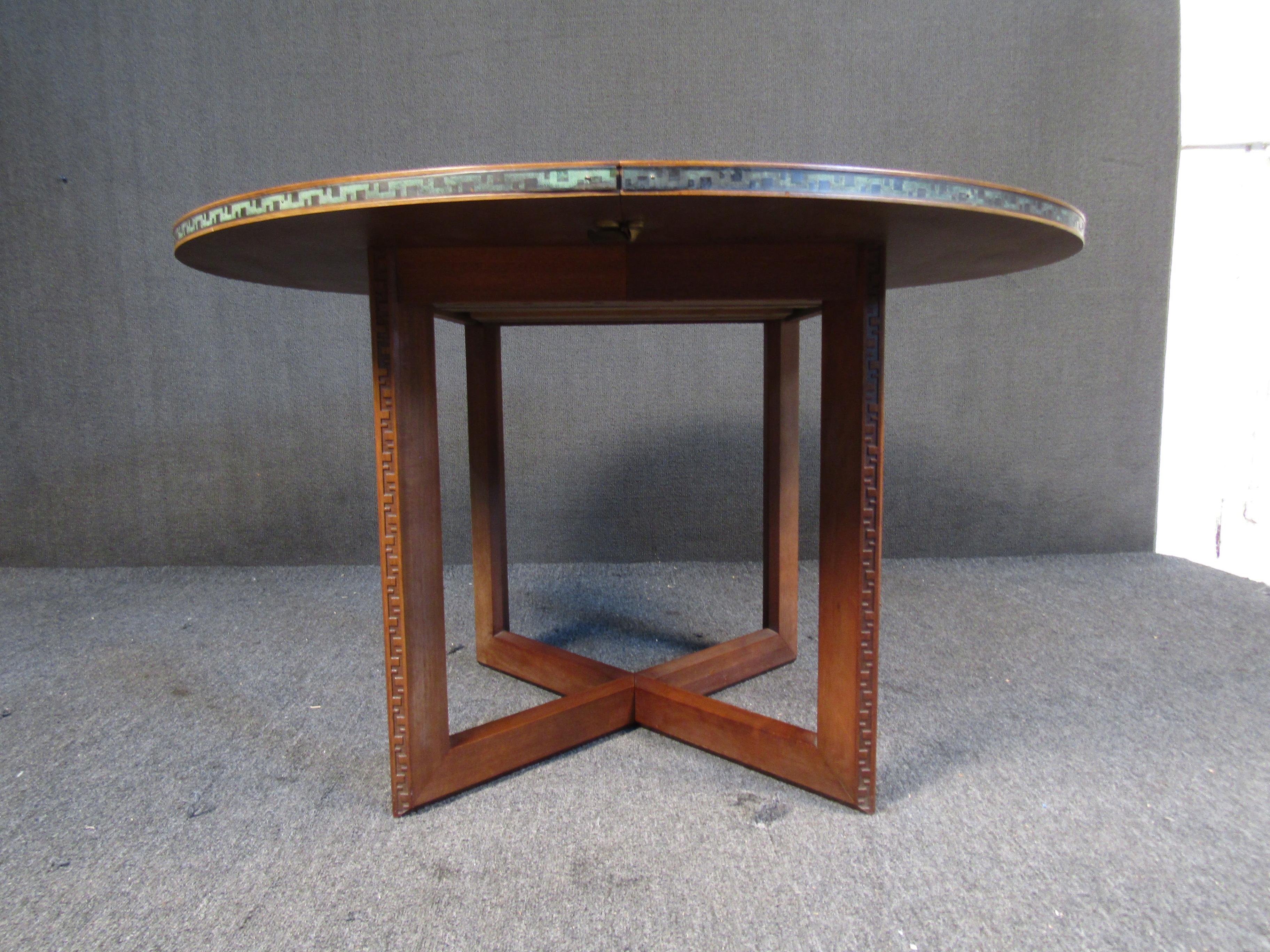 Frank Lloyd Wright Taliesin Dining Set by Heritage-Henredon 13