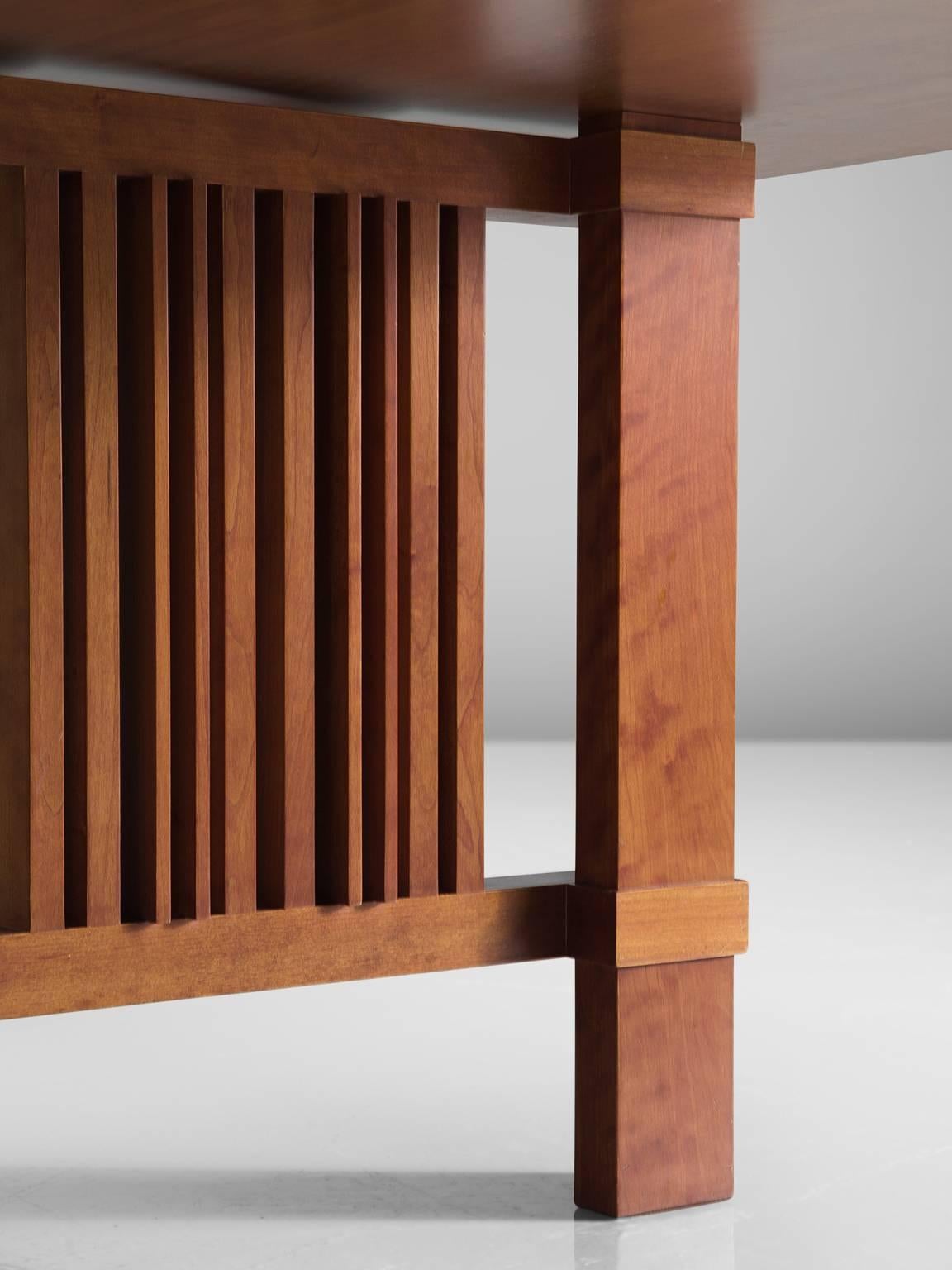 Late 20th Century Frank Lloyd Wright 'Taliesin' Dining Table for Cassina
