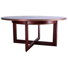 Frank Lloyd Wright Taliesin Game Table with Leaf