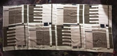 Frank Lloyd Wright Taliesin Large Linen Textile Swatch 1955 Signed, Schumacher