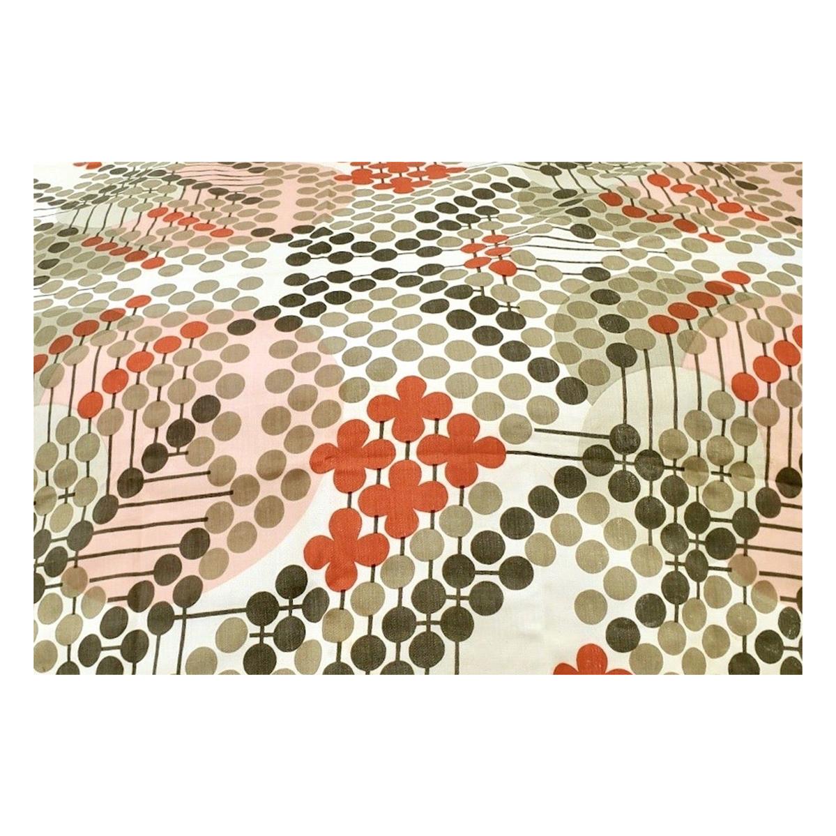 Large panel swatch dating to Frank Lloyd Wright’s original 1955 collection for Schumacher. 