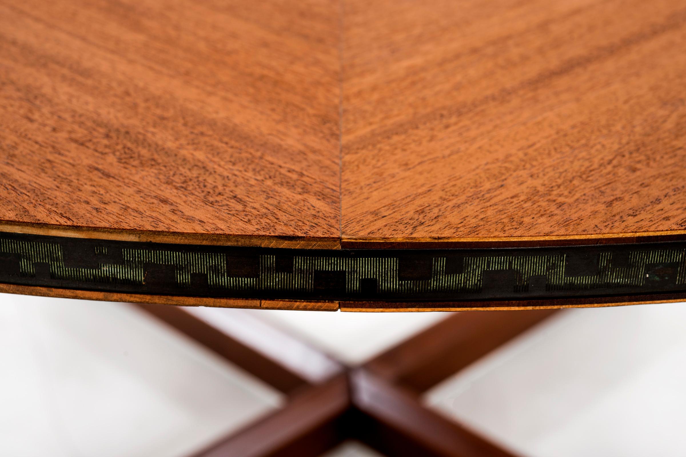Mid-20th Century Frank Lloyd Wright Taliesin Low Round Dining Table