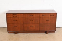 Frank Lloyd Wright Taliesin Mahogany Dresser or Credenza, Newly Restored