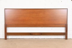 Frank Lloyd Wright Taliesin Mahogany King Headboard, 1950s