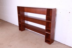 Frank Lloyd Wright Taliesin Mahogany Stacking Etagere or Wall Unit, 1950s