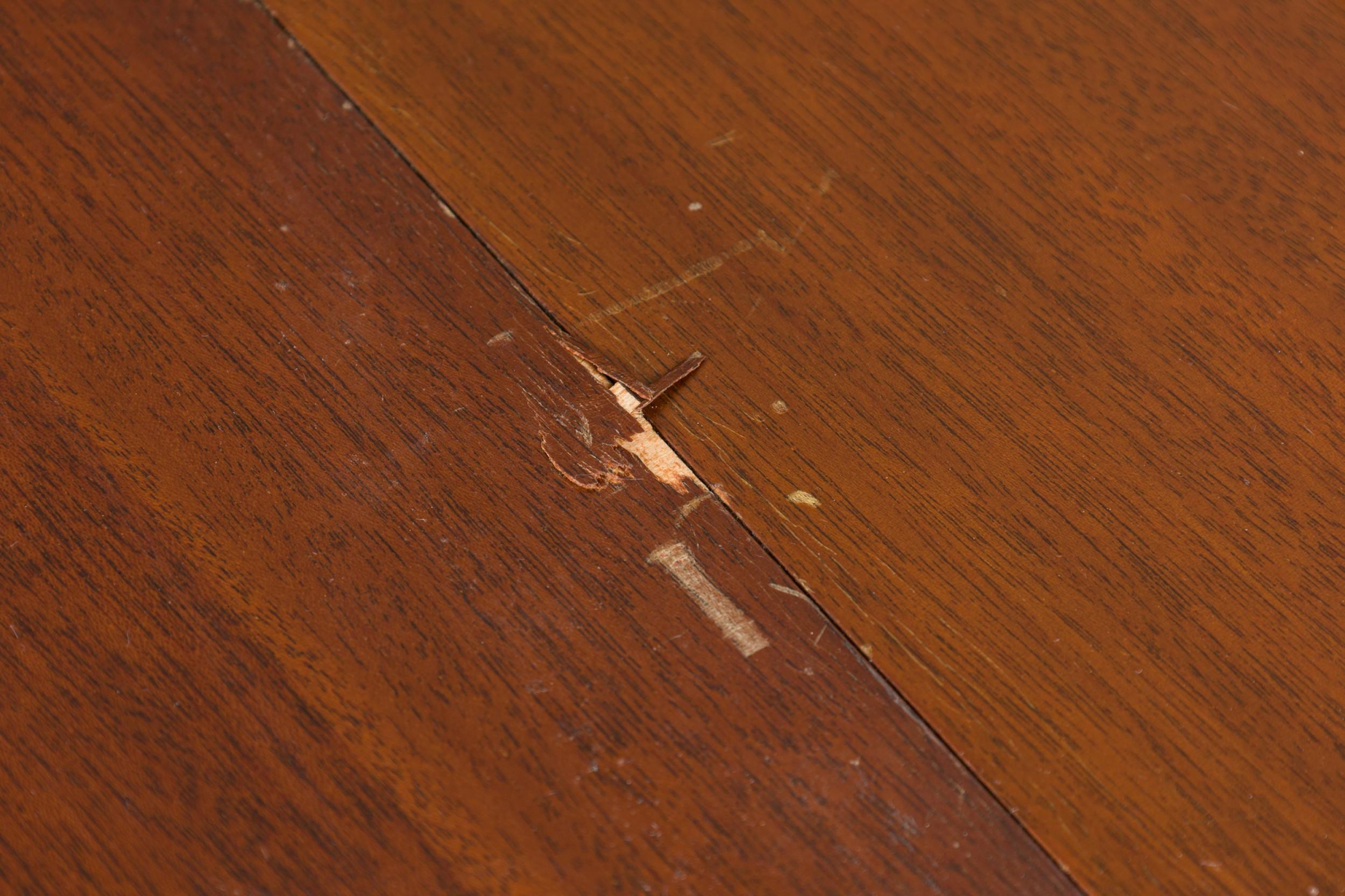 Frank Lloyd Wright Taliesin Mid-Century American Mahogany Extension Dining Table en vente 4