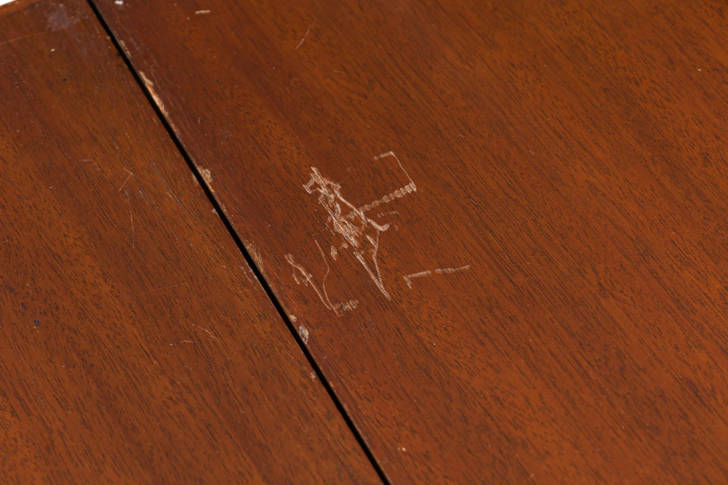 Frank Lloyd Wright Taliesin Mid-Century American Mahogany Extension Dining Table en vente 5