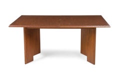 Frank Lloyd Wright Taliesin Mid-Century American Mahogany Extension Dining Table
