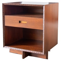 Frank Lloyd Wright Taliesin Nightstand End Table for Heritage Henredon Mahogany