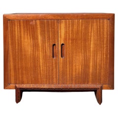 Frank Lloyd Wright Two Door Mahogany Cabinet by Heritage Henredon