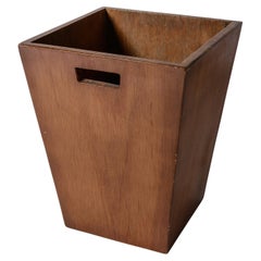 Frank Lloyd Wright Usonian Waste Basket