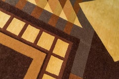 (After) Frank Lloyd Wright, Imperial Square Silk and Wool Rug