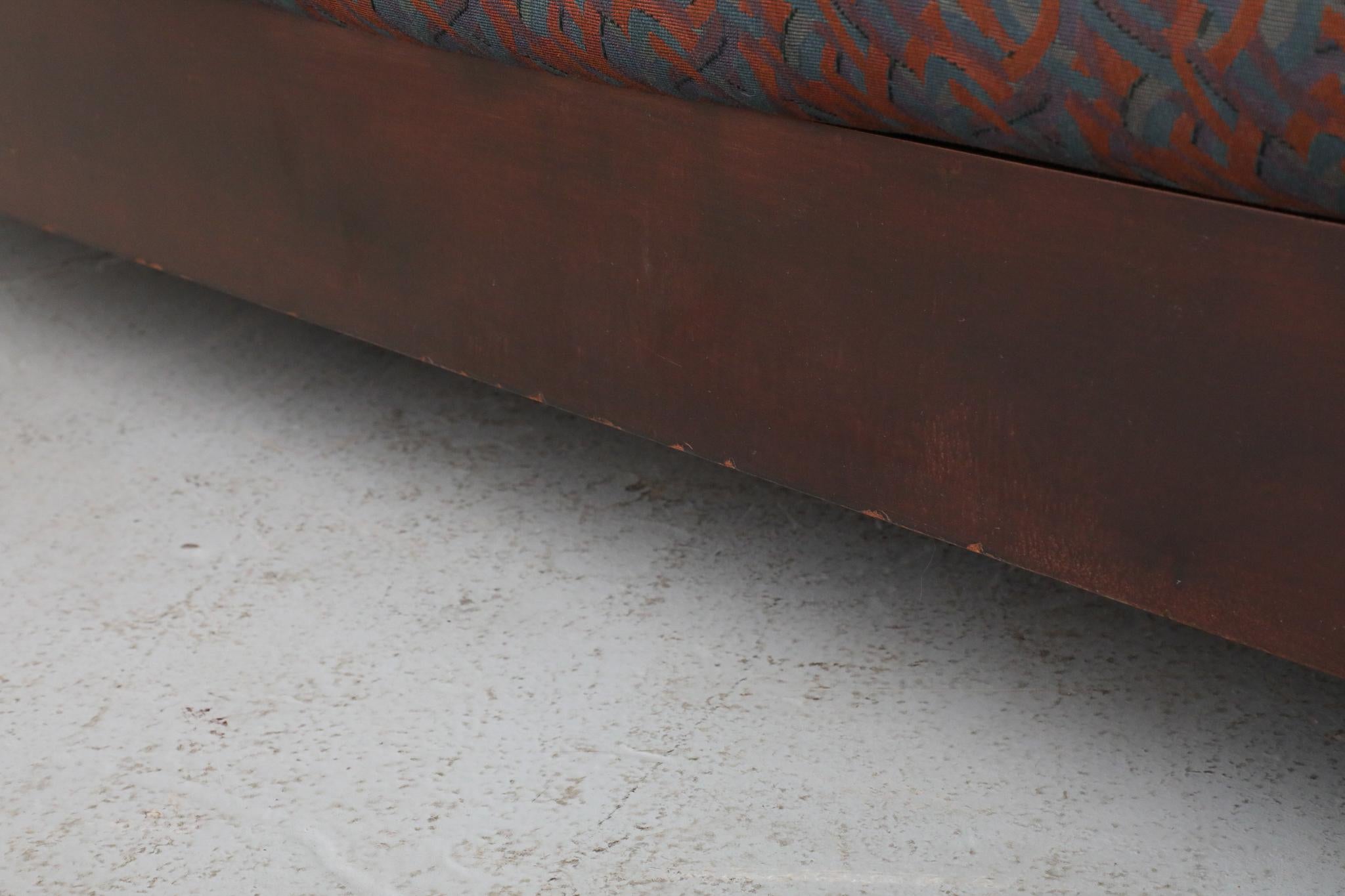Divano Robie 3 di Frank Loyd Wright in ciliegio tinto noce di Cassina, 1989 in vendita 10