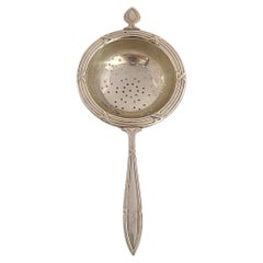 Frank M Whiting Sterling Silver Tea Strainer 4993 Tea Strainer with Monogram