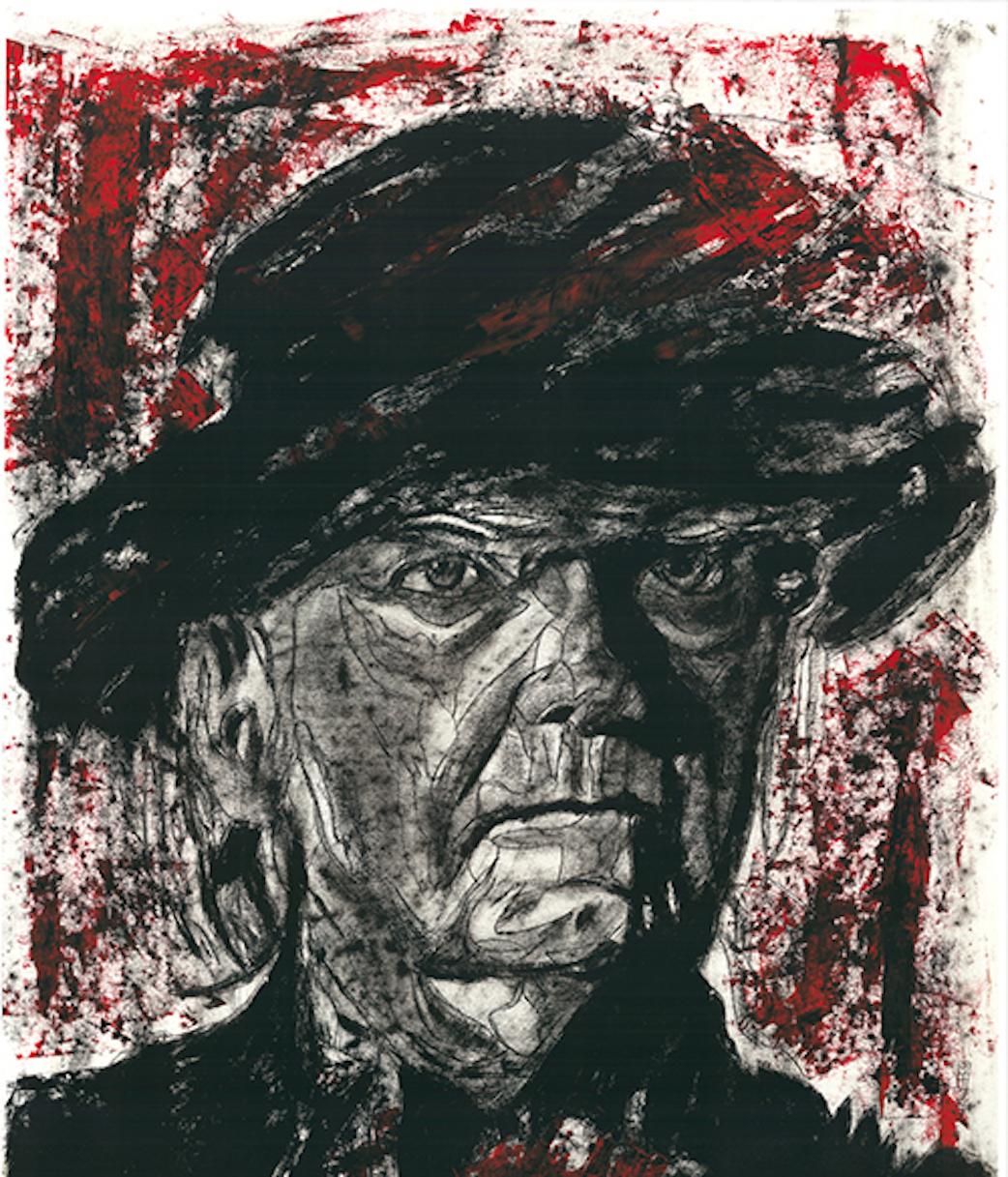 Neil Young - Print by Frank Maessig