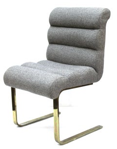 Frank Mariano for Pace Modern Cantilevered Dining Chairs