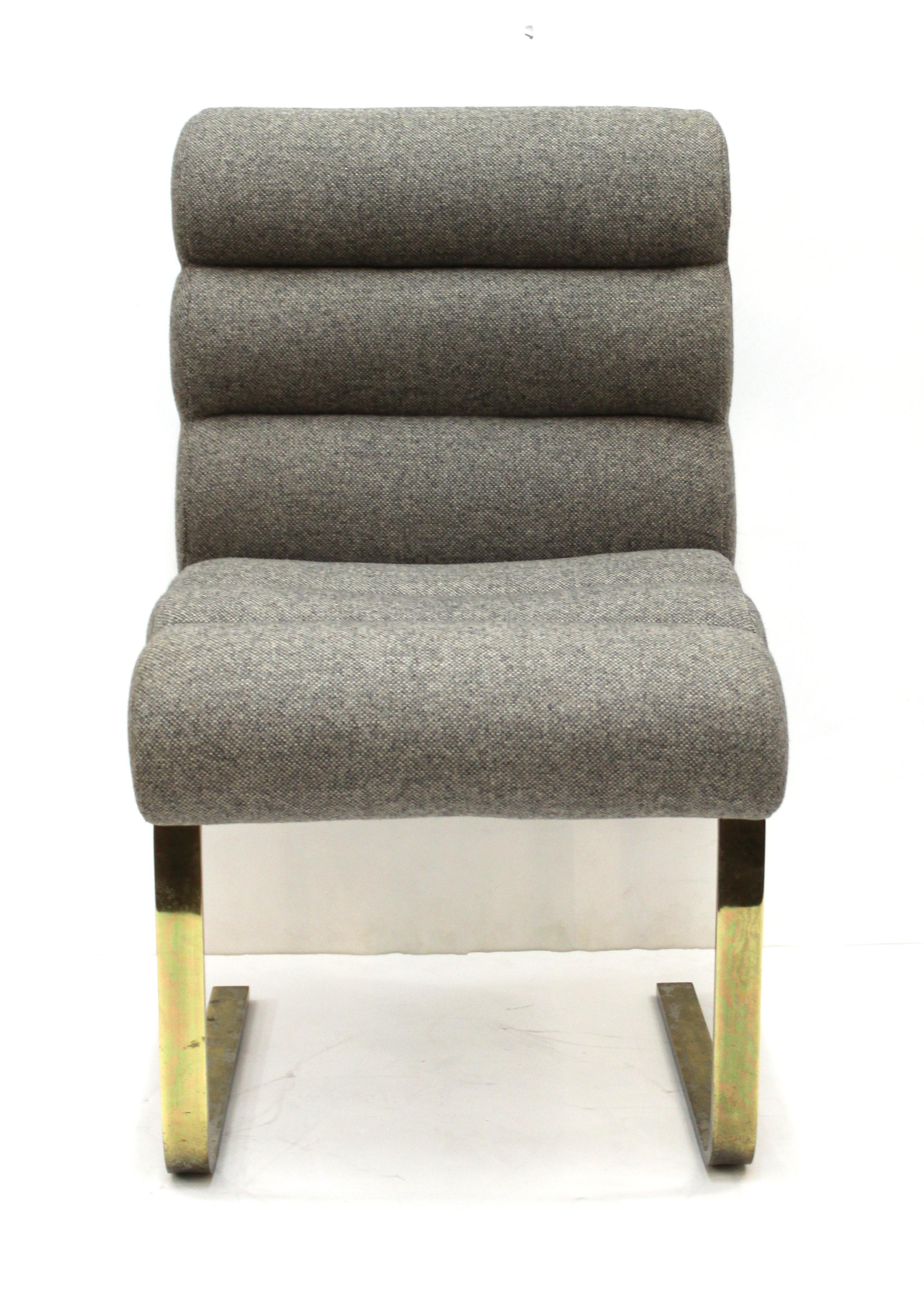 Frank Mariano for Pace Modern Cantilevered Dining Chairs In Good Condition In Astoria, NY
