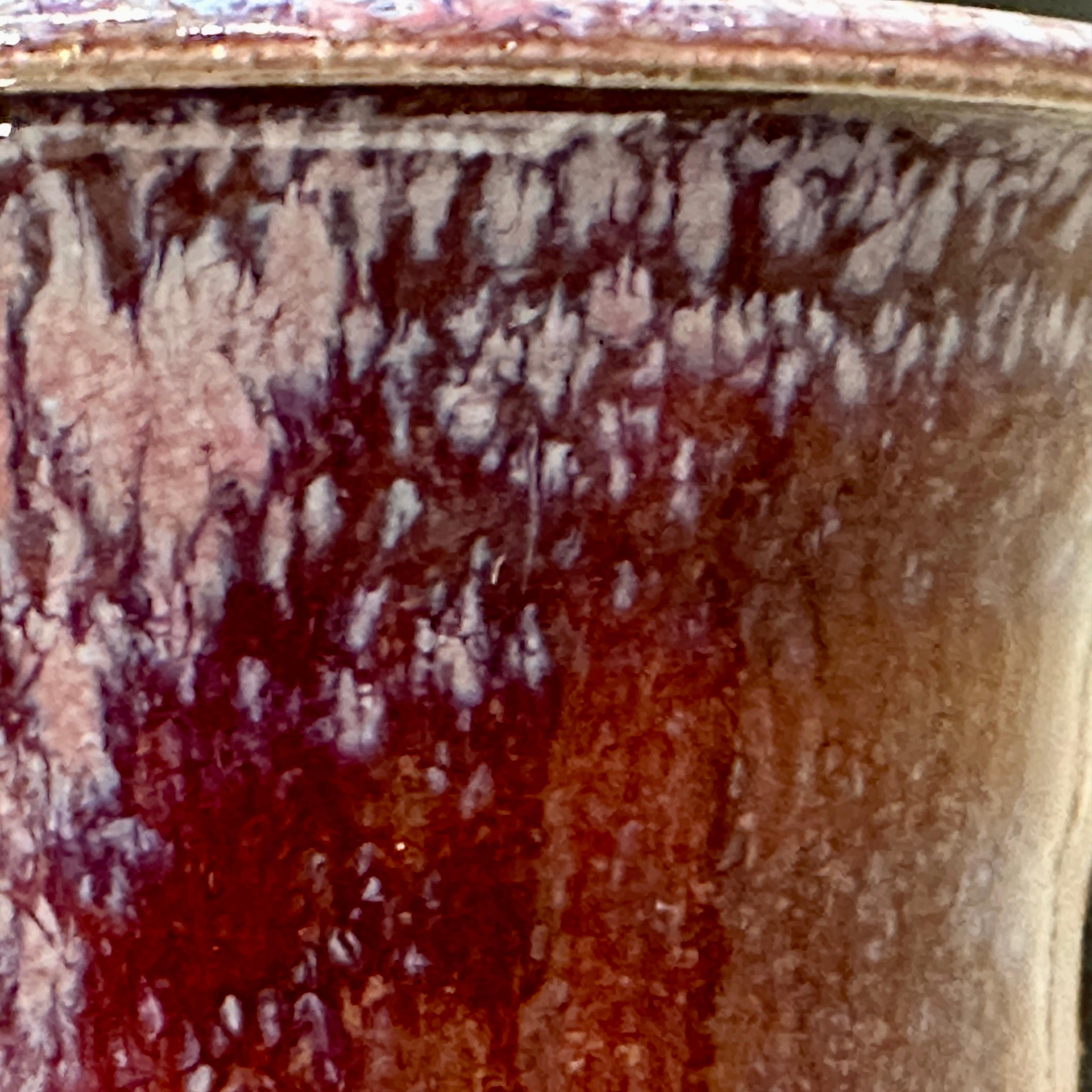 Frank Matranga Manhattan Beach California Pottery Spiral Design Vase ca 1970s For Sale 2