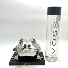 FRANK MEISLER (1929 - 2018) Escultura de rana grande