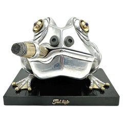 FRANK MEISLER (1929 - 2018) Large Frog Sculpture