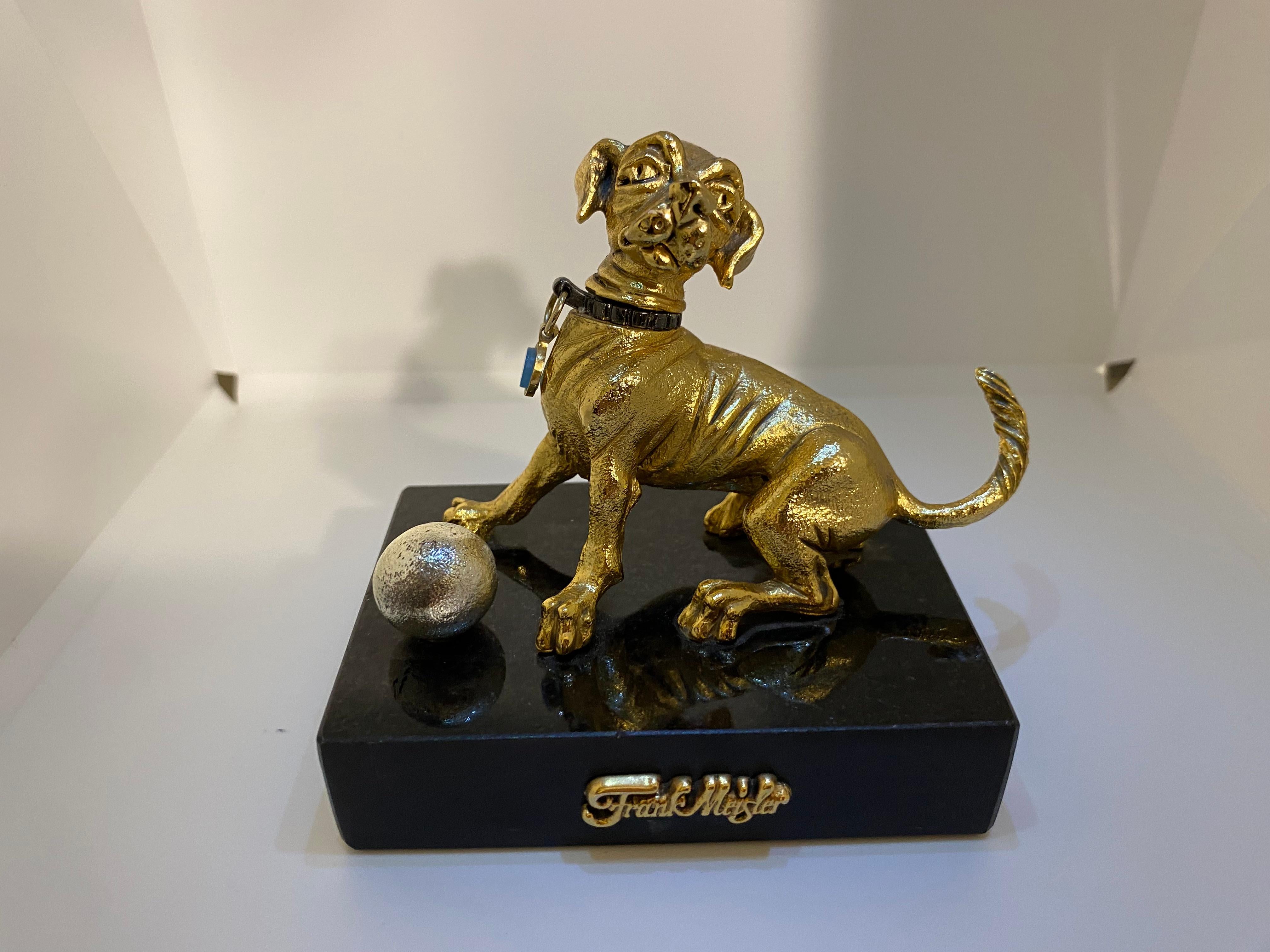 Frank Meisler Mini-Gold-Hunde im Angebot 1
