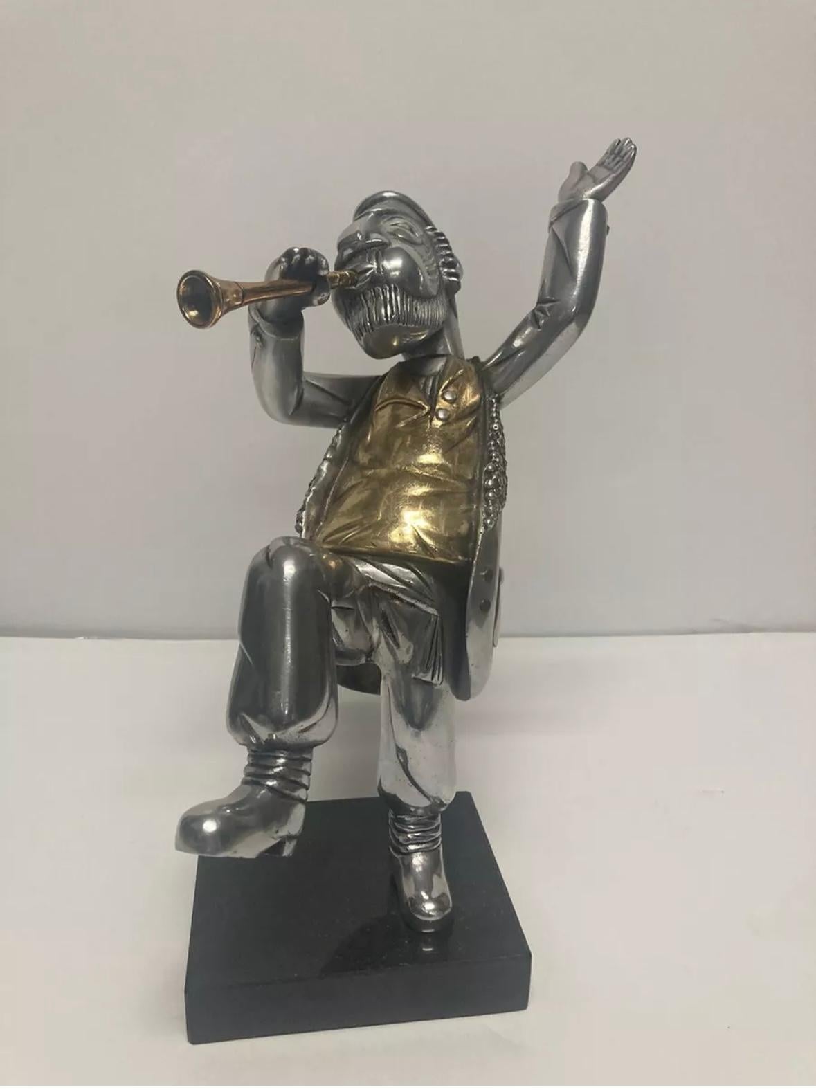 "Bailarina jasídica" - Sculpture de Frank Meisler