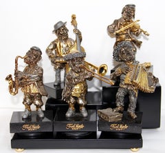 Frank Meisler, "Musician band" consisting of five figures.