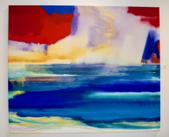 Almost Paradise Large Abstract Painting