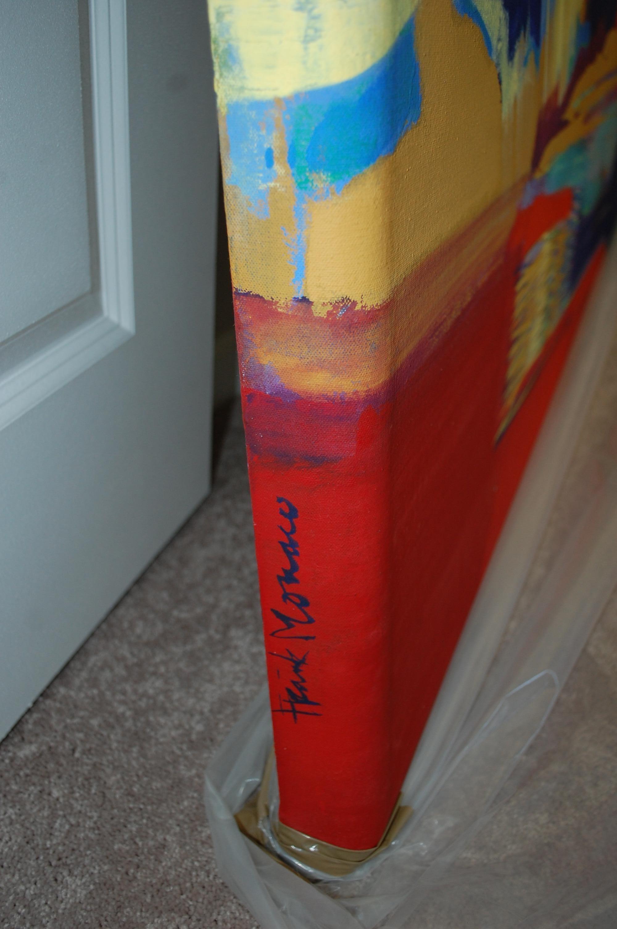 Florida Keys #1, 2017
Fine Art Vinylfarbe auf grundierter Leinwand im Gallery Art Format.
Dieses Gemälde wurde im Boca Museum, Boca Raton FL, ausgestellt.  (im Katalog). 
Frank Monaco.
Studierte und arbeitete mit Marilyn Stiles vom Art Institute of