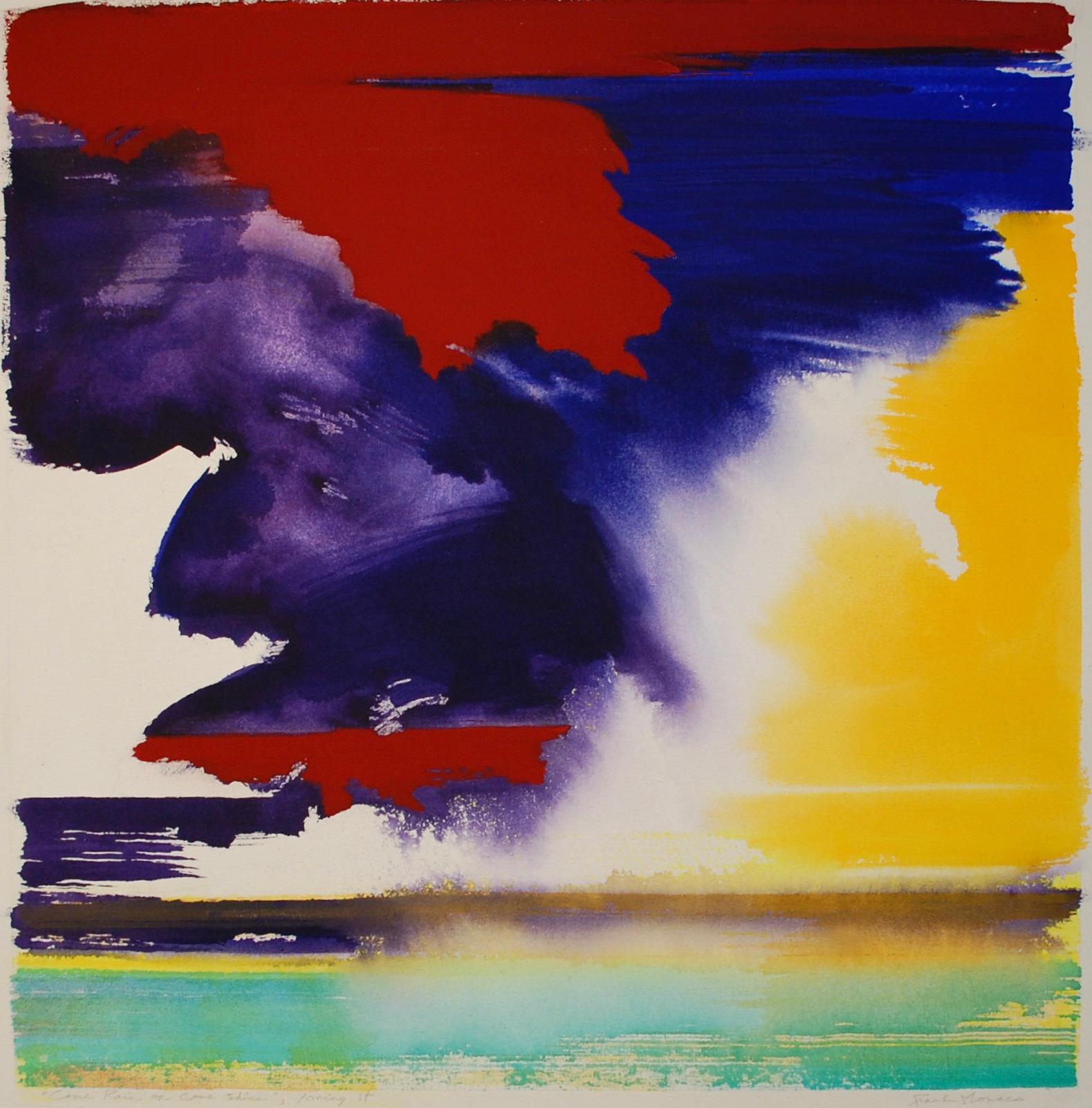 Pittura astratta Loving It - Painting di Frank Monaco