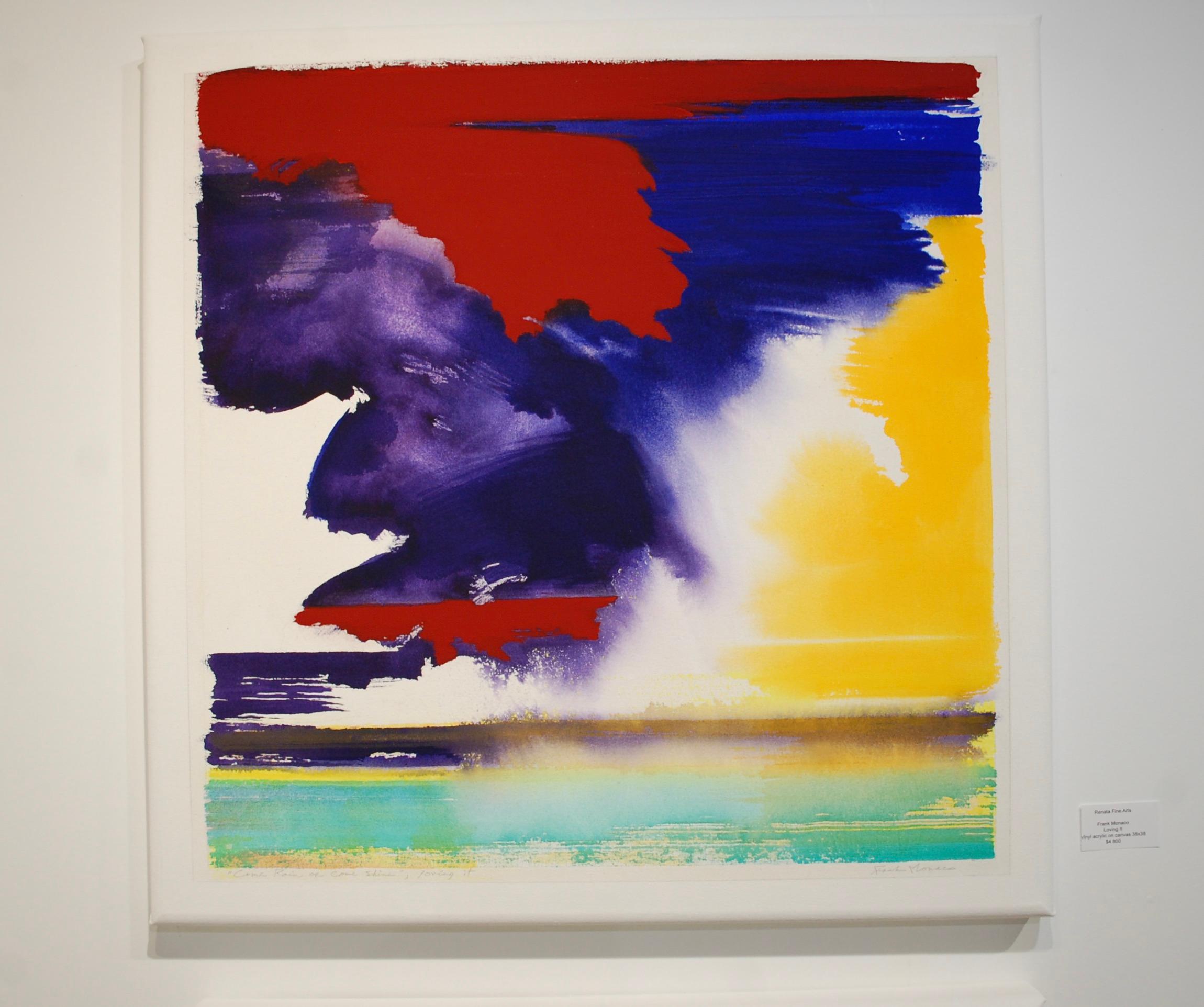 Pittura astratta Loving It - Painting Astratto di Frank Monaco