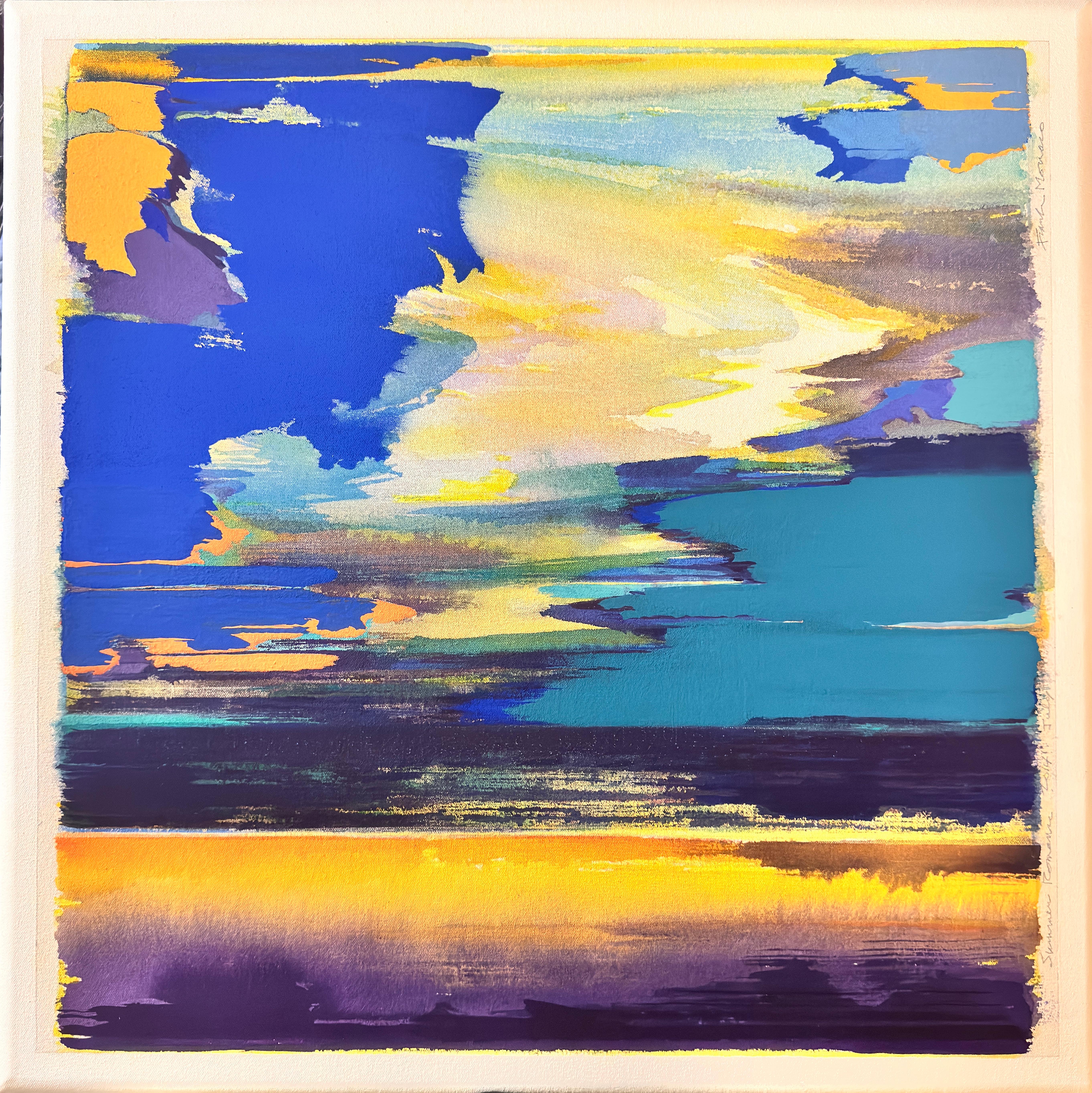 Pittura astratta Summer Romance - Painting Astratto di Frank Monaco