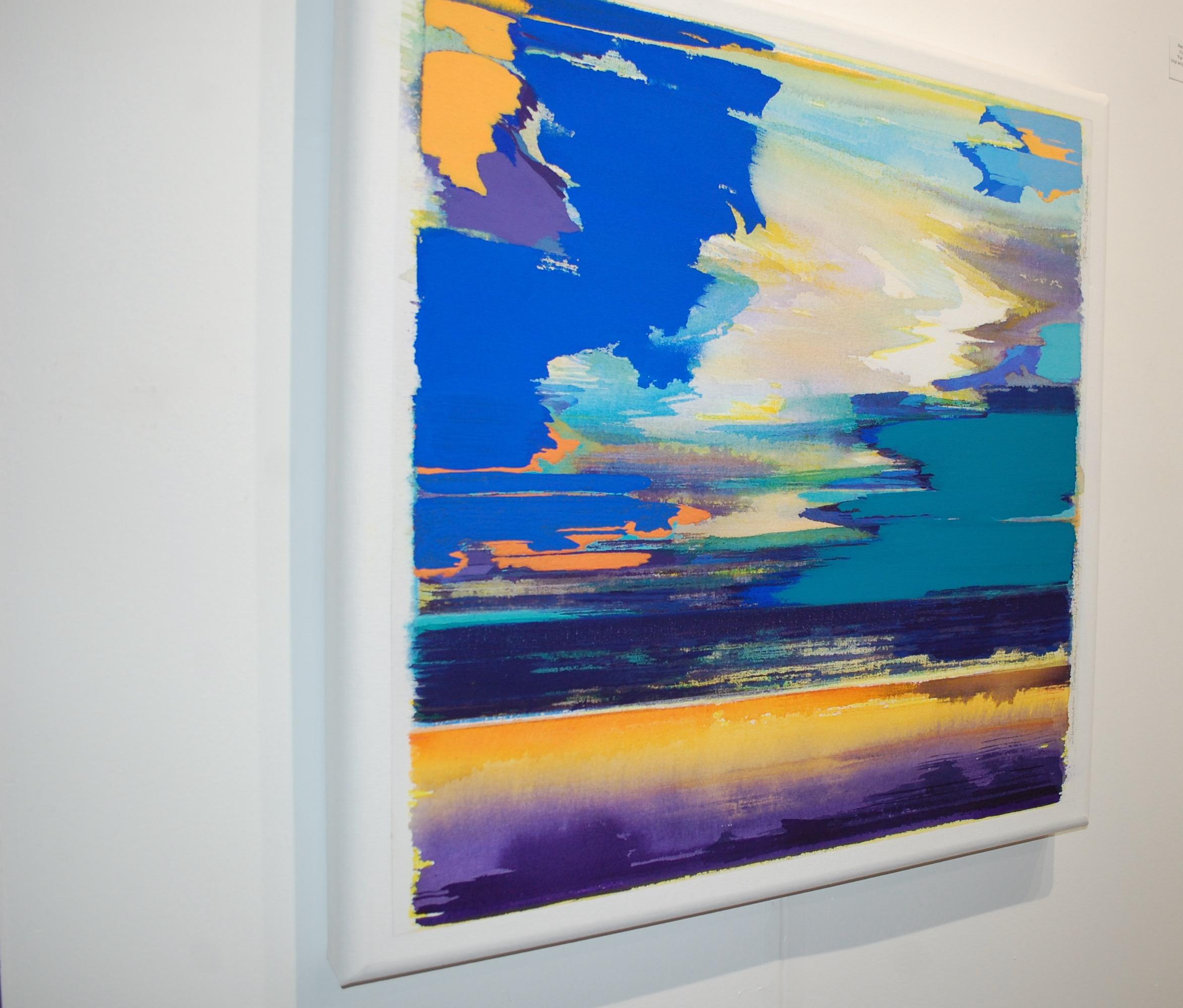 Pittura astratta Summer Romance in vendita 2