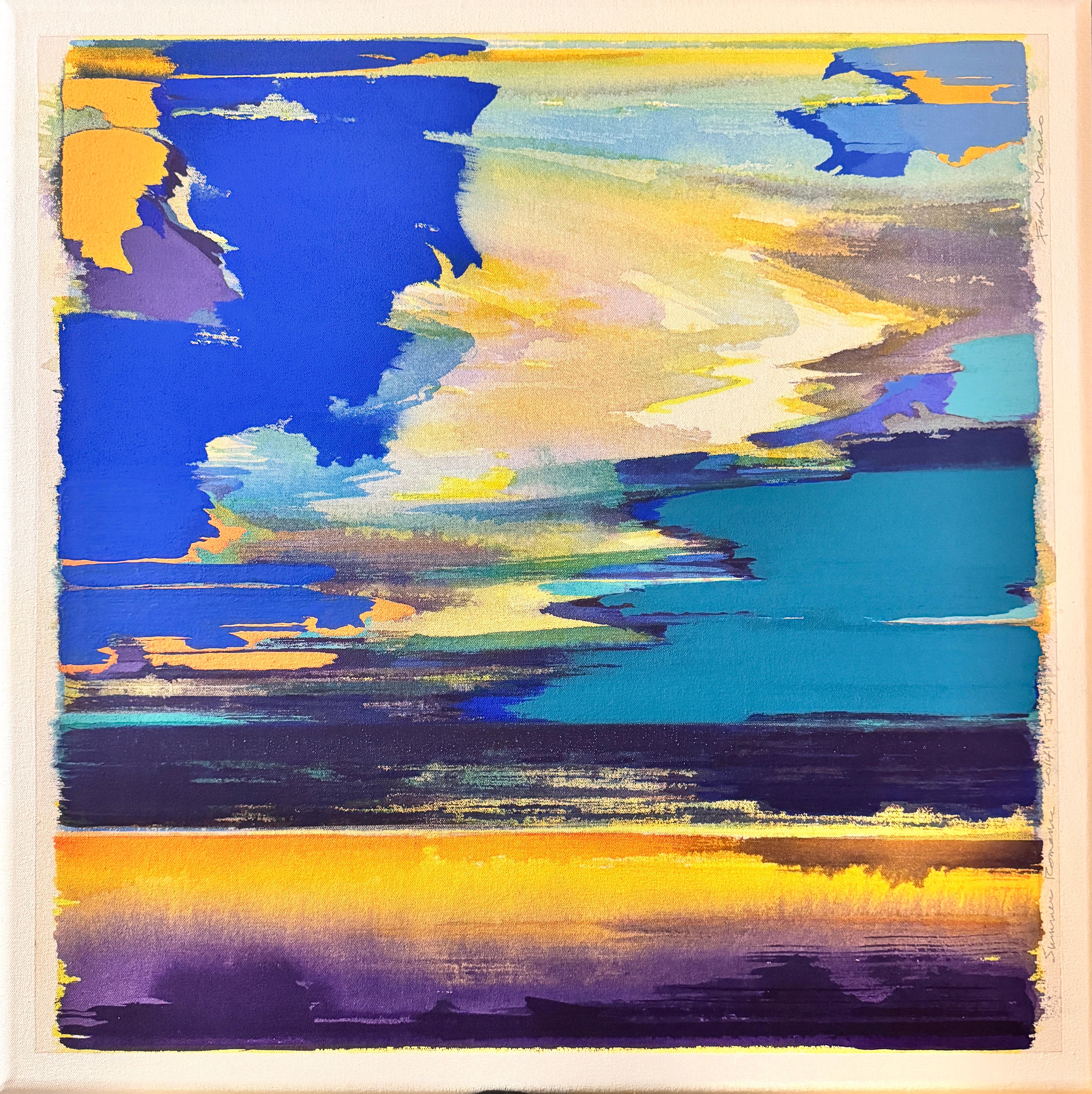 Pittura astratta Summer Romance - Painting di Frank Monaco