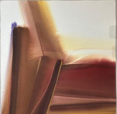 Abstraktes Werk auf Papier ohne Titel