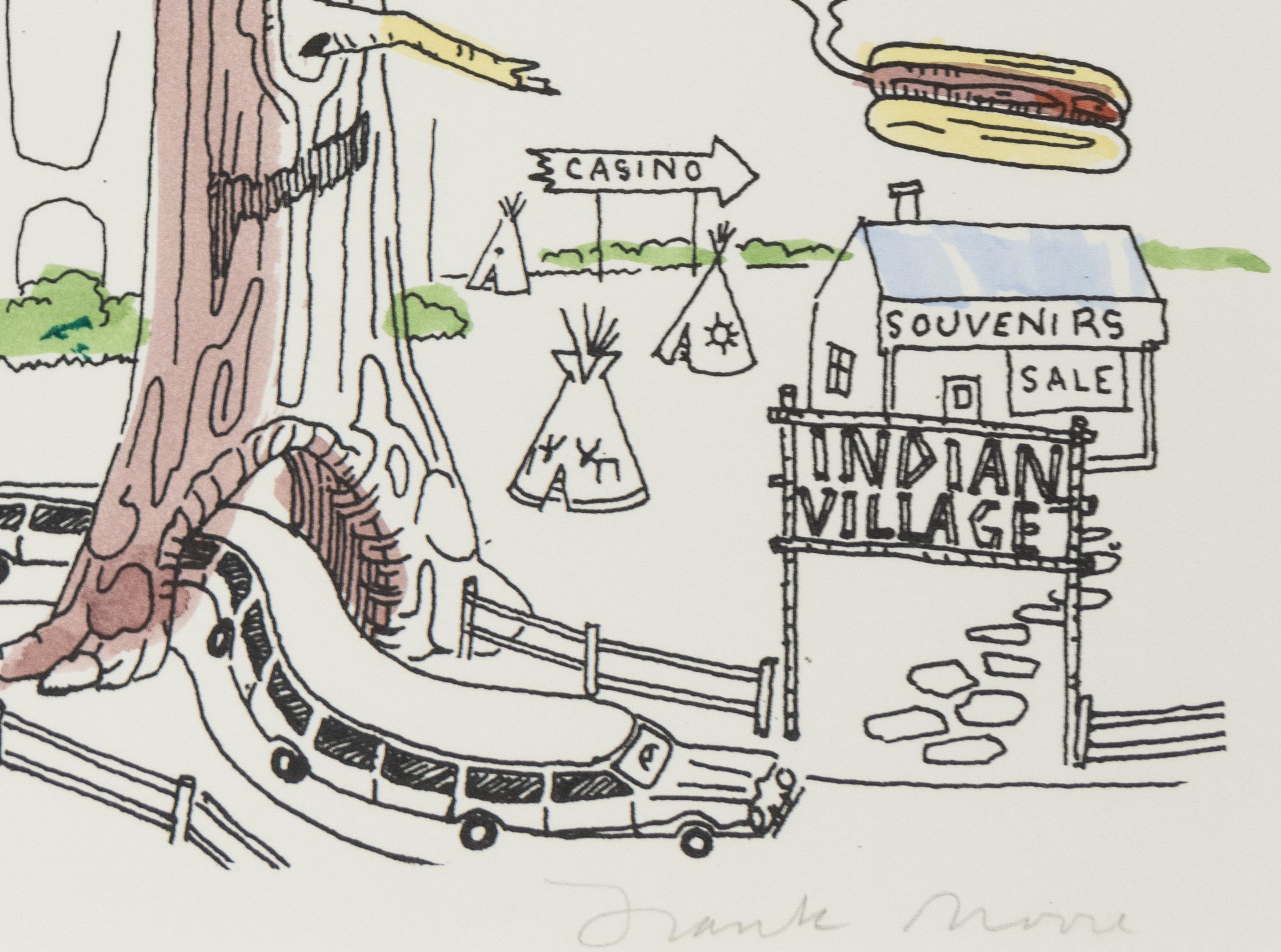 Untitled - Print by Frank Moore