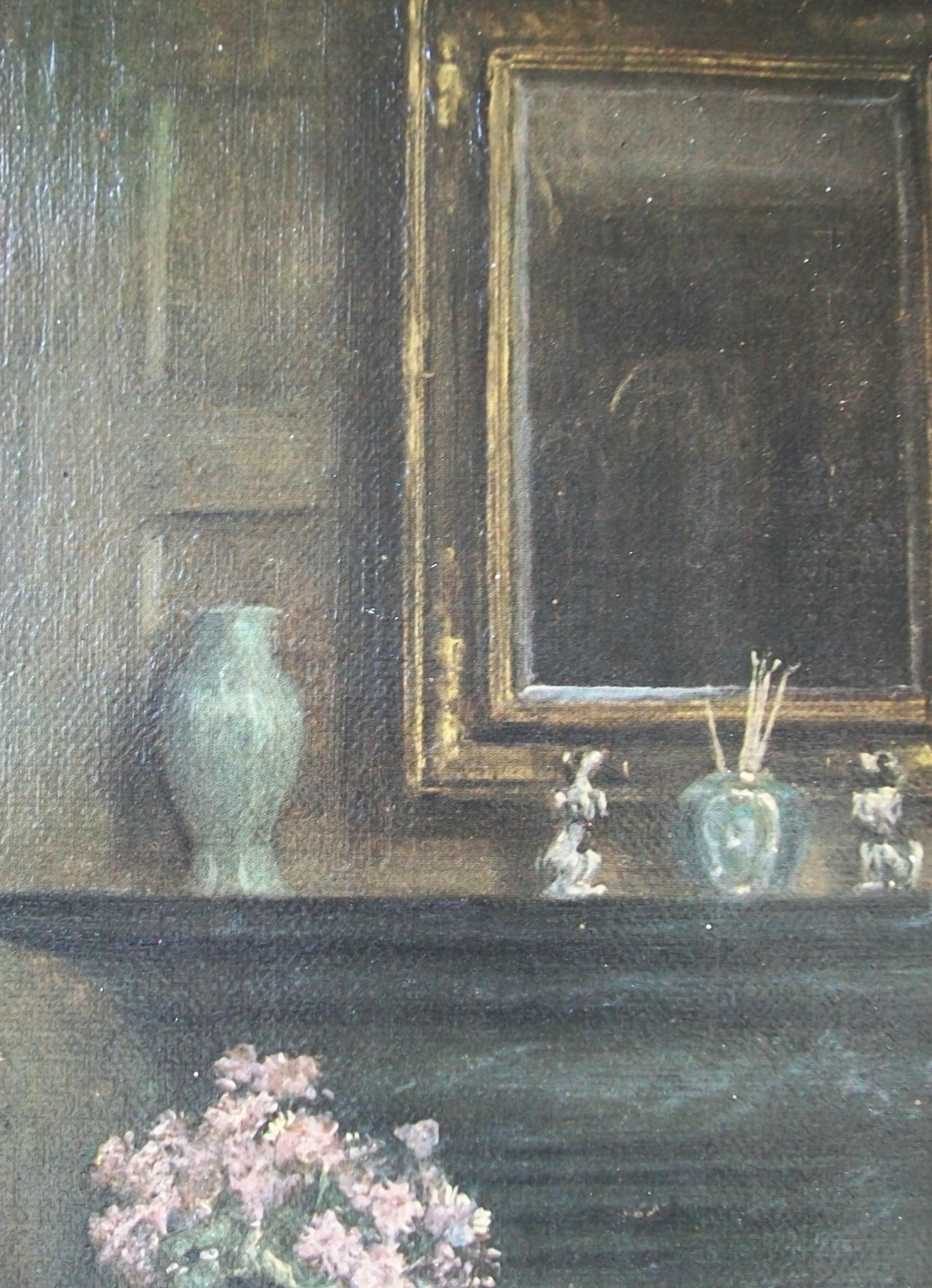 FRANK MOSS BENNETT - 'Joan' - Litografia d'epoca con cornice - K.K. - Metà del XX secolo in vendita 6