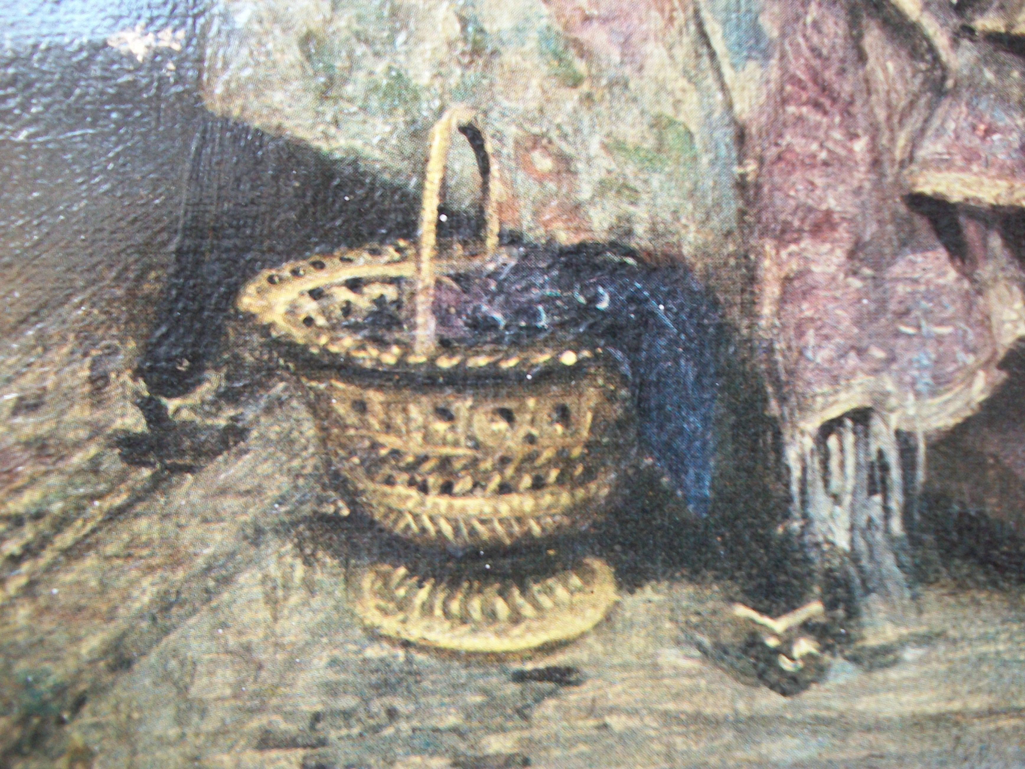 FRANK MOSS BENNETT - 'Joan' - Litografia d'epoca con cornice - K.K. - Metà del XX secolo in vendita 7